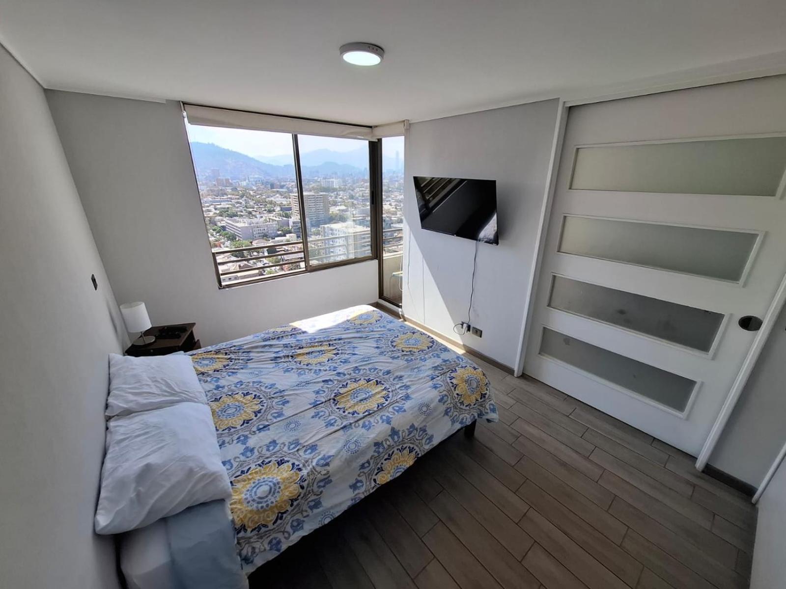 Hermosos Dptos Cercanos A Metro Y Centros Comerciales Santiago de Chile Bagian luar foto